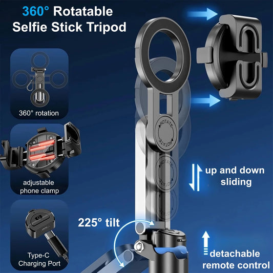 Pocket Magnetic Selfie Tripod