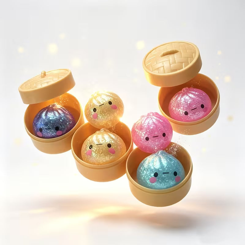 Glitter Dumpling Squishy