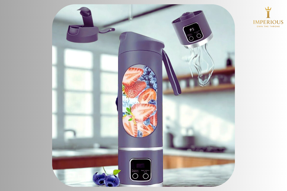 Portable USB-Powered Wireless Blender and Juicer with Digital Display. EARLY BLACK FRIDAY SALE NOW ON!