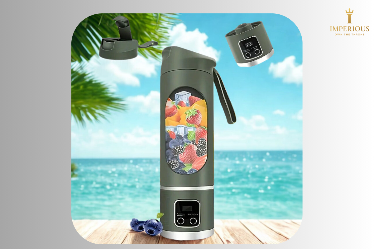 Portable USB-Powered Wireless Blender and Juicer with Digital Display. EARLY BLACK FRIDAY SALE NOW ON!