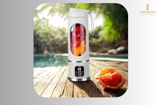 Portable USB-Powered Wireless Blender and Juicer with Digital Display. EARLY BLACK FRIDAY SALE NOW ON!