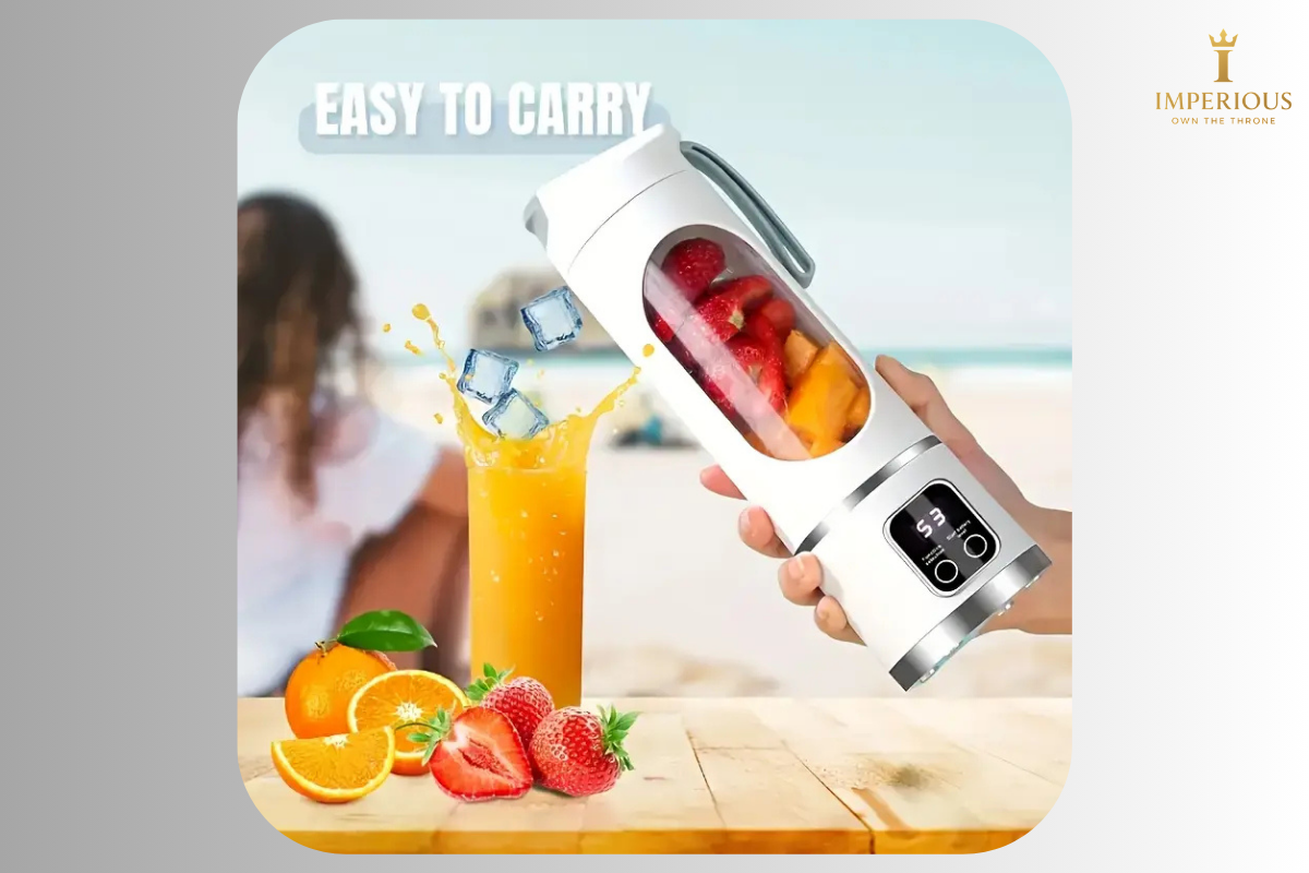 Portable USB-Powered Wireless Blender and Juicer with Digital Display. EARLY BLACK FRIDAY SALE NOW ON!