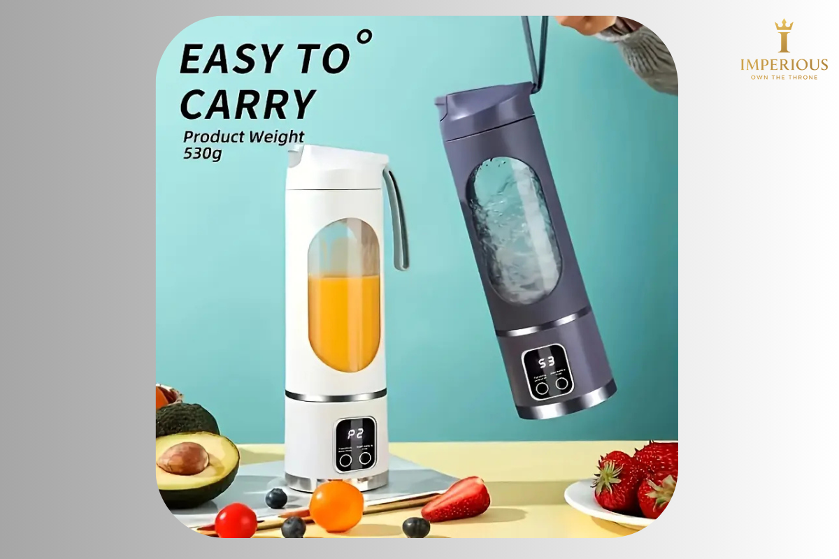 Portable USB-Powered Wireless Blender and Juicer with Digital Display. EARLY BLACK FRIDAY SALE NOW ON!