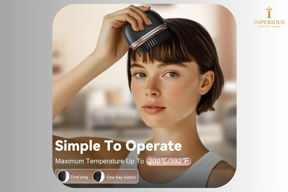 Black Friday Special! 🔥 Only R349.99 (27% OFF) — Limited Stock! Portable Mini Cordless Hair Straightner Comb