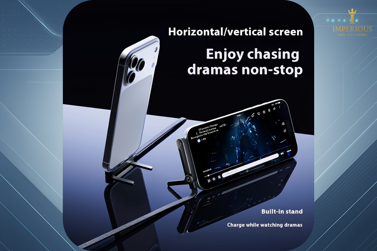 FlexCharge Foldable Cable Stand Pro - Was R449.99 → Now R399.99! Save R50 Today!