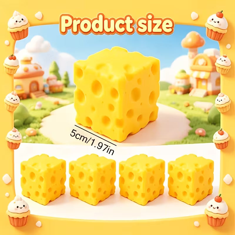 Cheese Cube Squishy