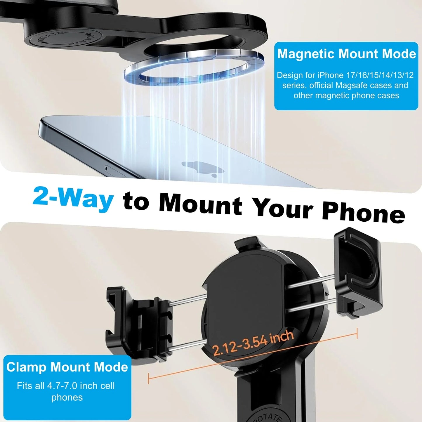 Pocket Magnetic Selfie Tripod