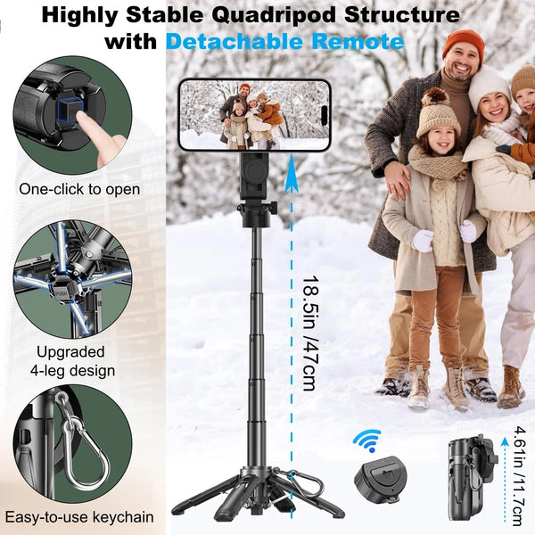 Pocket Magnetic Selfie Tripod