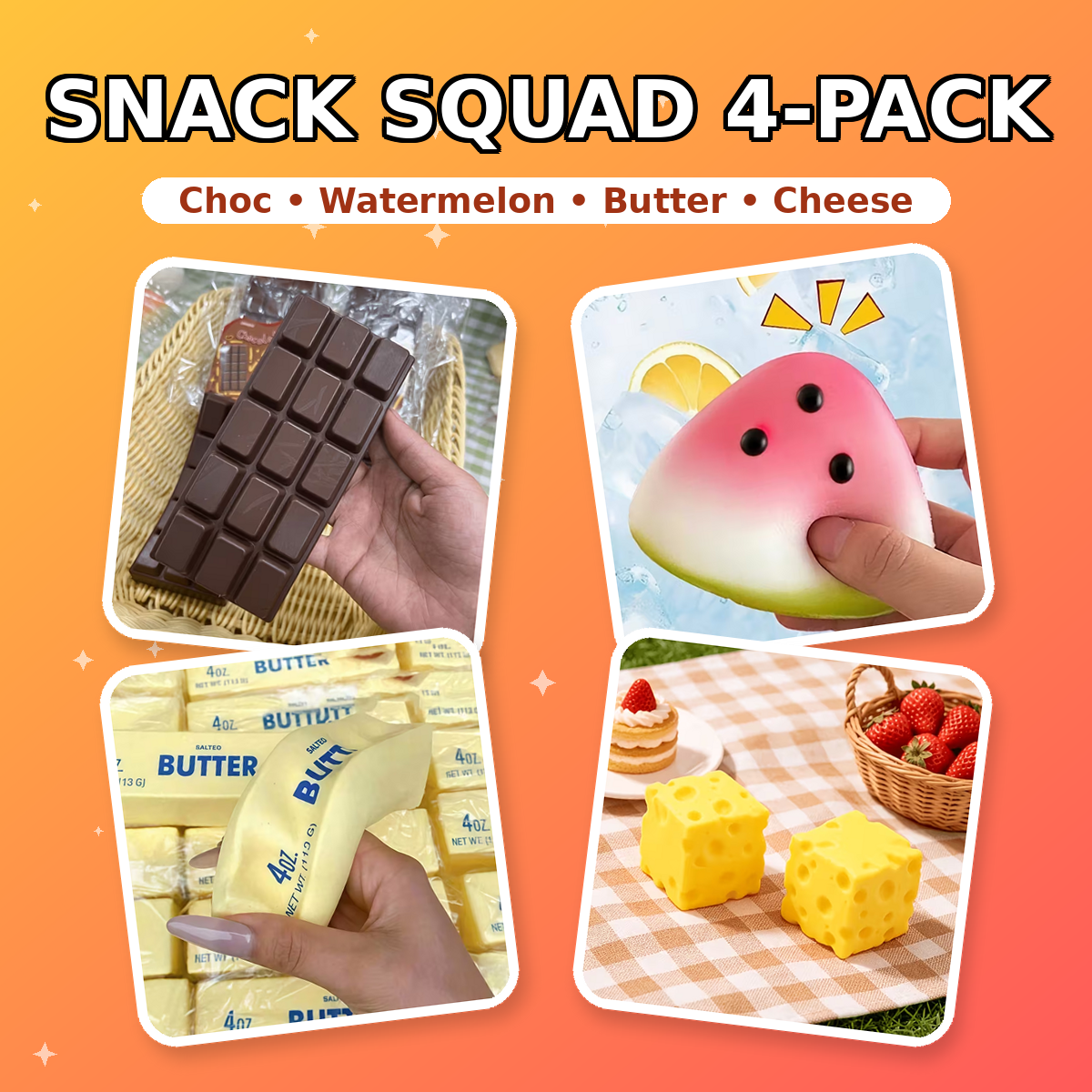 Snack Squad 4-Pack